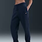 Pants de tejido Fleece de tiro medio cómodos para mujer Nike Sportswear Phoenix Plush