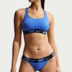 Parte inferior del bikini con bandas para mujer Nike Swim