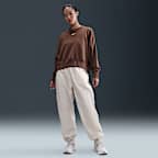 Nike Sportswear Phoenix Fleece Women's Over-Oversized Crew-Neck French Terry Sweatshirt