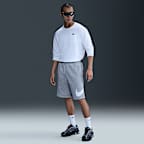 Dark Grey Heather/Light Smoke Grey/White