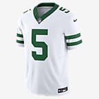 Garrett Wilson New York Jets Men's Nike Dri-FIT NFL Limited Football Jersey - White