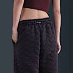 Pantalon en jacquard oversize à taille haute Nike Sportswear Phoenix Fleece pour femme