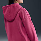 Sudadera con gorro sin cierre oversized para niños talla grande Nike Sportswear Club Fleece