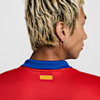 Atlético Madrid 2024/25 Stadium Home Men's Nike Dri-FIT Soccer Replica Jersey