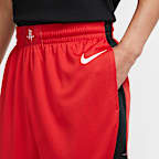 Shorts de la NBA para hombre Houston Rockets Icon Edition Swingman