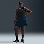 Nike Victory Women's Dri-FIT Straight Tennis Skirt (Plus Size)