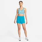 Nike Swoosh Icon Clash Women's Medium-Support Padded Strappy Printed Sports Bra