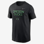 Oregon Courtside Basketball Men's Nike Dri-FIT College T-Shirt - Black