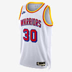 Jersey Nike Dri-FIT de la NBA Swingman para hombre Stephen Curry Golden State Warriors 2024/25 Hardwood Classics - Blanco