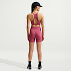 ナイキ ユニバーサ ウィメンズ ハイウエスト 13cm バイカーショートパンツ フロントシームなし