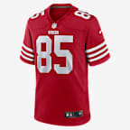 NFL San Francisco 49ers (George Kittle) Men's Game Football Jersey - Scarlet