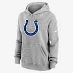 Sudadera con gorro sin cierre Nike de la NFL para mujer Indianapolis Colts Club
