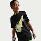 Carlos Alcaraz Older Kids' Nike Tennis Short-Sleeve T-Shirt