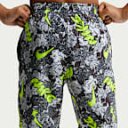 Shorts de playa o alberca con forro de ropa interior de 18 cm para niño talla grande Nike Swim Breaker
