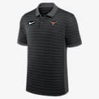 Texas Sideline Victory Stripe Men's Nike Dri-FIT College Polo