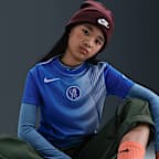 3e haut de foot d'avant-match Nike Dri-FIT Chelsea FC Academy Pro pour ado