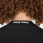 Nike Pro Older Kids' (Boys') Dri-FIT Long-Sleeve Top