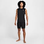 Camiseta sin mangas Dri-FIT con protección contra los rayos UV para hombre Nike Swim Hydroguard Essential