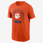 Clemson Primetime Seasonal Men's Nike College T-Shirt - Orange
