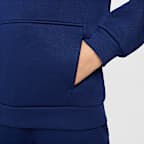 CR7 Club Fleece Older Kids' Football Hoodie