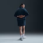 Nike Sportswear Phoenix Oversize-Oberteil mit Logo und Viertelreißverschluss (Damen)