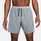 Nike Stride Shorts de correr Dri-FIT de 18 cm 2 en 1 para hombre