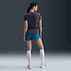 Nike One Swoosh Women's Dri-FIT Mid-Rise Loose 7.5cm (approx.) Brief-Lined Running Shorts