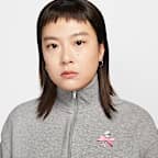 Nike Sportswear Women's Oversized Quarter-Zip Cropped Sweatshirt