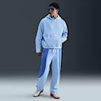 Sudadera con gorro de tejido Fleece oversized para hombre Nike Tech