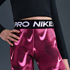 Nike Pro Big Kids' (Girls') Dri-FIT 3" Shorts