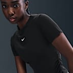 Nike Sportswear Chill Knit Women's Tight Short-Sleeve Mock-Neck Top