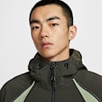 ナイキ テック メンズ Dri-FIT ウーブン カラーブロック ルーズ オーバーサイズド ジャケット