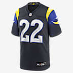 Blake Corum Los Angeles Rams Rivalries Collection Men’s Nike NFL Game Jersey - Navy