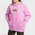 Nike Sportswear Phoenix Fleece Women's Oversized Logo Hoodie (Plus Size)