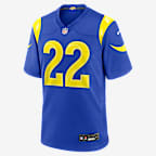 Jersey Nike de la NFL Game para hombre Kyren Williams Los Angeles Rams - Royal