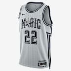 Franz Wagner Orlando Magic 2024/25 City Edition Men's Nike Dri-FIT NBA Swingman Jersey - Pure Platinum