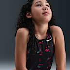 Conjunto de midkini con tirantes cruzados para niña talla grande Nike Swim