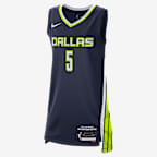 Dallas Wings Explorer Edition Nike Dri-FIT WNBA Victory Jersey - College Navy