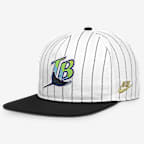Gorra Nike de la MLB ajustable para hombre Tampa Bay Rays Pro