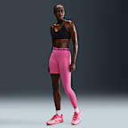 A'ja Wilson Women's A'symmetric Mid-Rise Single-Leg Basketball Leggings