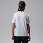 Playera Jumpman Swoosh Intersection para niños talla grande Jordan