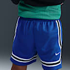 Shorts de básquetbol Dri-FIT de 13 cm para niños talla grande Nike Crossover