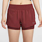 Nike Dri-FIT One Women's Mid-rise 8cm (approx.) 2-in-1 Shorts