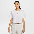 Nike Sportswear Women's Short-Sleeve Cropped T-Shirt