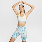 Nike Universa Women's Artist コレクション ミディアムサポート ハイウエスト 21cm バイカーショートパンツ