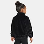 Giacca in ecopelliccia con Swoosh Nike – Bimbo/a