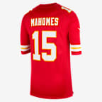 NFL Kansas City Chiefs (Patrick Mahomes) American-football-wedstrijdjersey voor heren