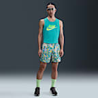 ナイキ チャレンジャー メンズ Dri-FIT 13cm ランニングショートパンツ (インナー付き)