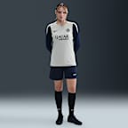 Strike Inter de Milán Camiseta de fútbol con cuello redondo de tejido Knit Nike Dri-FIT - Mujer