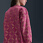 Felpa oversize stampata a girocollo Nike Sportswear Club Fleece – Ragazzi/e (Ragazze)